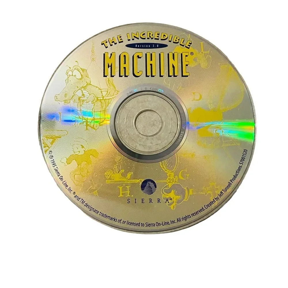 10/$25🦋 The Incredible Machine Version 3.0 CD-ROM